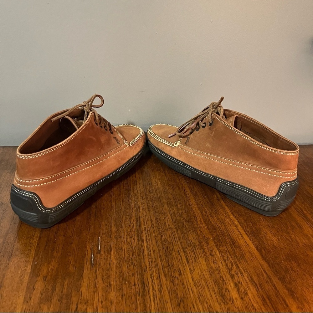 Tods Chukka Desert Dress Boots
Size 8.5 men’s. Camel leather. Vibram sole - Picture 4 of 16